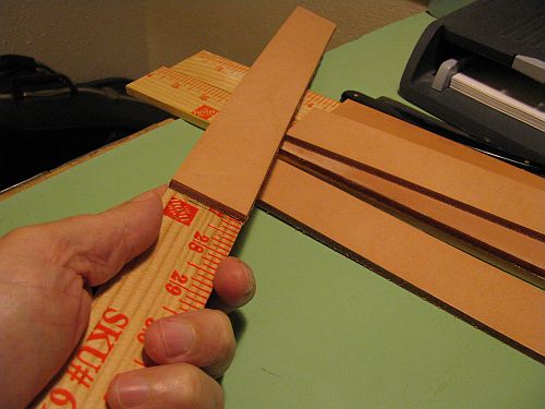 Quick and inexpensive paddle strop made with 1.5 inch wide stock
