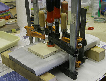 Ignatz Making Micarta Scale Material-12 clamp 03.jpg